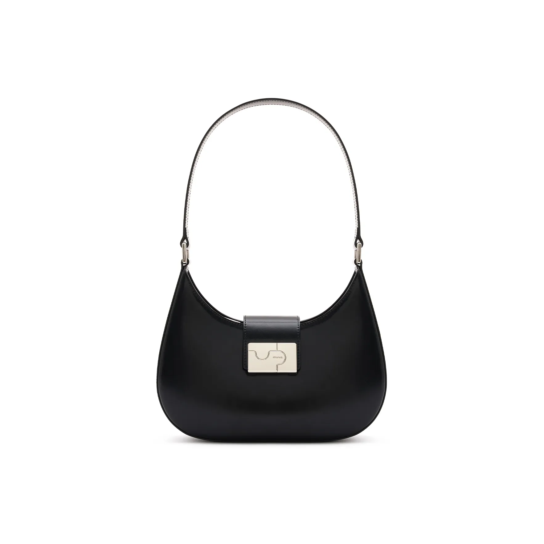 MUVA Cow Leather Handbag Medium Size Women's