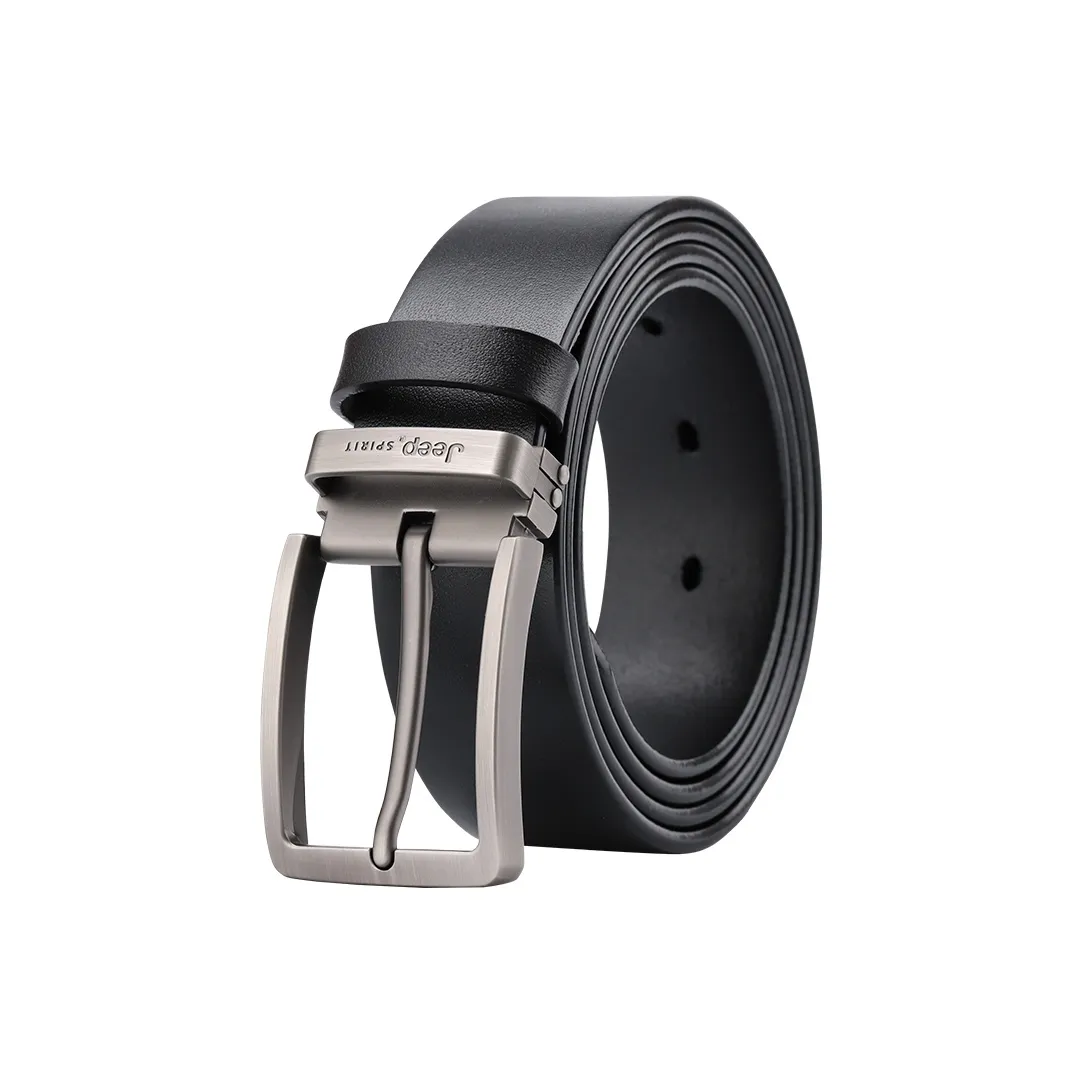 JEEP SPIRIT Бизнес YOUNG And Средний Aged Повседневный Шпилька Dad Подарочный набор Отец'S Коробка Лицевая коровья кожа