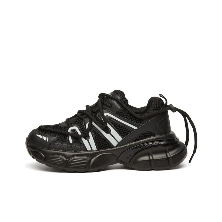 KEKAFU Легкий и Износостойкий Низкий Топ Кроссовки с Толстой Подошвой Женские