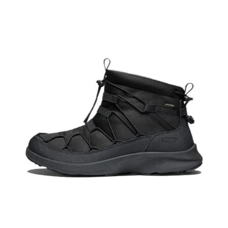 KEEN Durable Cushioning Short Snow Boots Men's Black