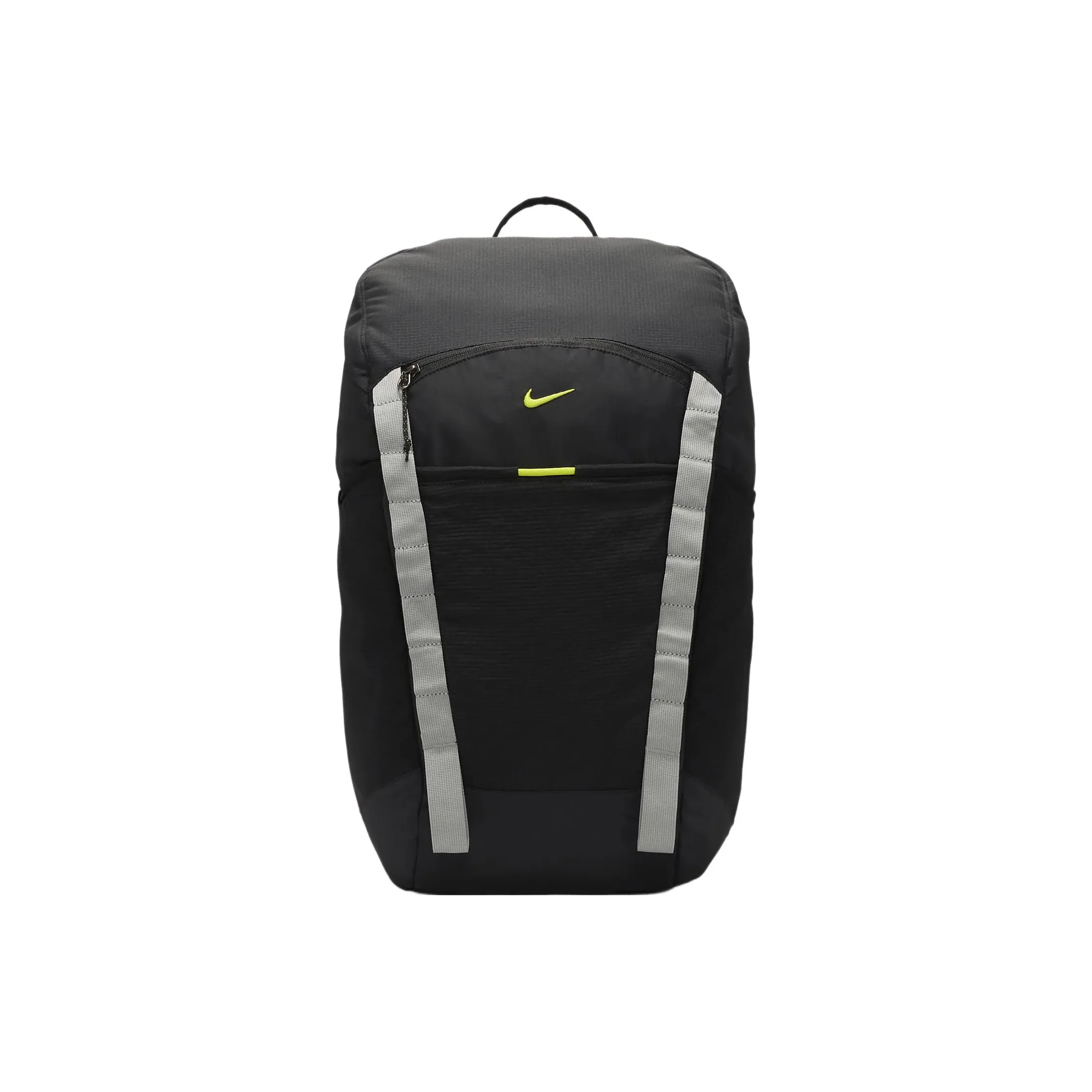 Nike Fabric Backpack Regular Men's Black & Fine Gray & Atomic Green
