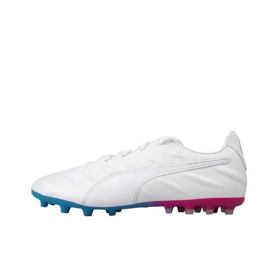 PUMA King Pro MG MULTI Ground Футбольные бутсы Мужские Белые