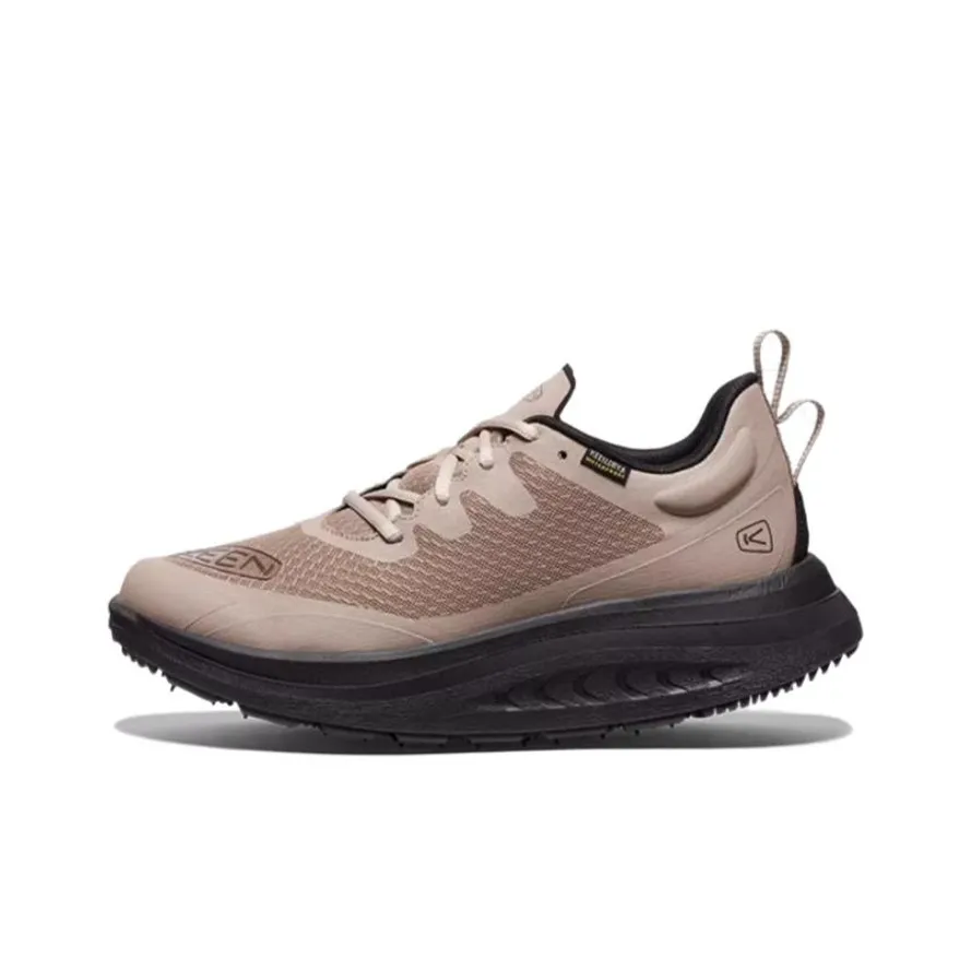 KEEN WK400 WP Slip-Resistant Низкий Топ Уличная Обувь Женская Желтая Черная