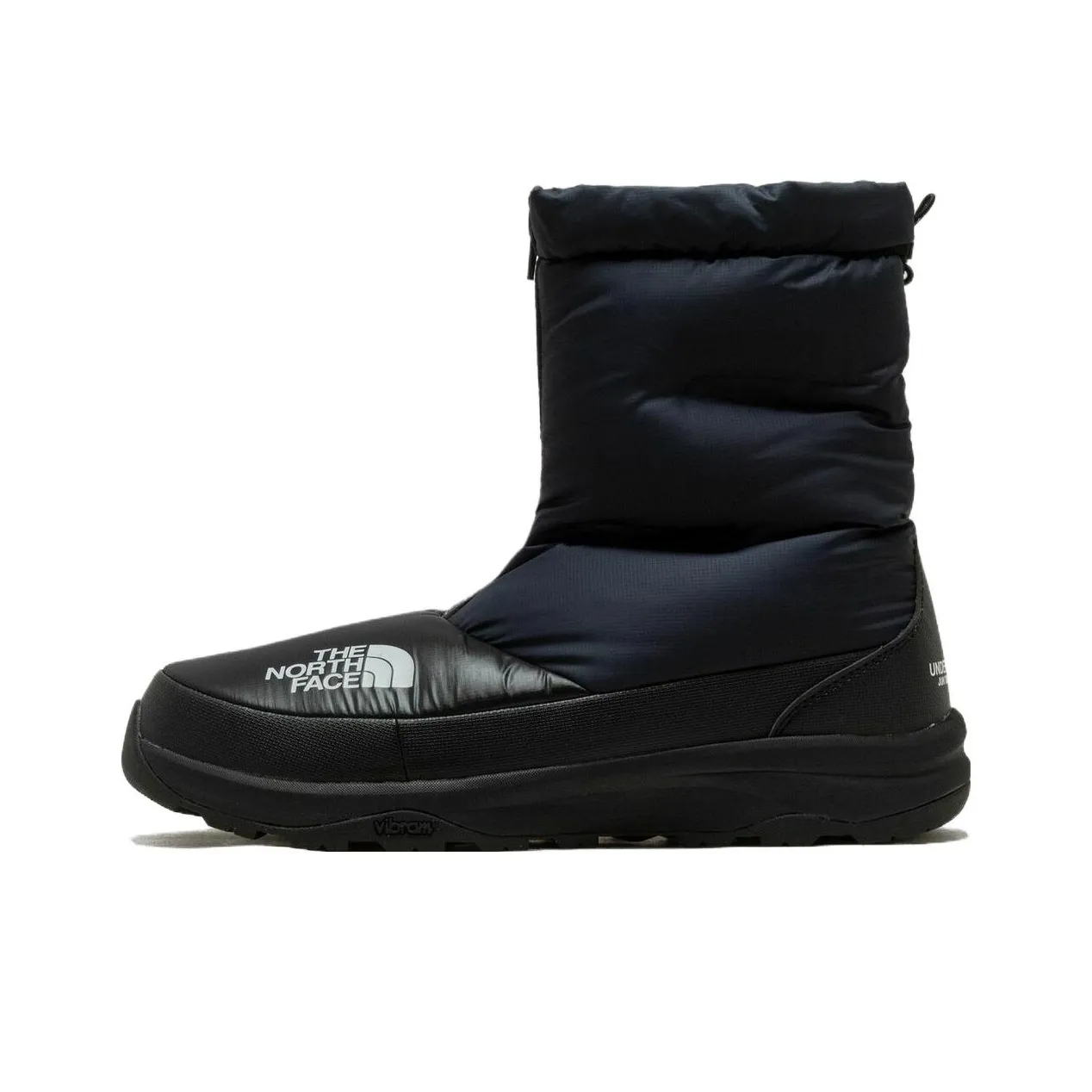 Wide Fit Leather Kitten Heel Ankle oxford Boots Nuptse Après Winter oxford Boots 'Tnf Black'