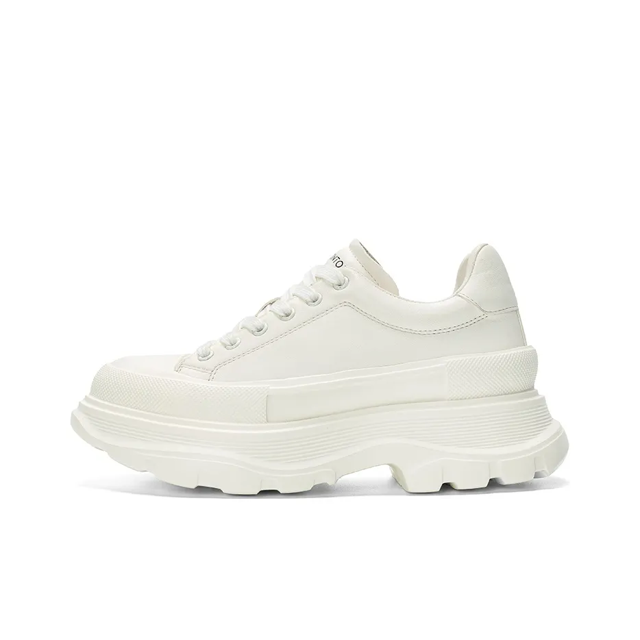 Q.VONTON Износостойкий Низкий Топ Casual Женские