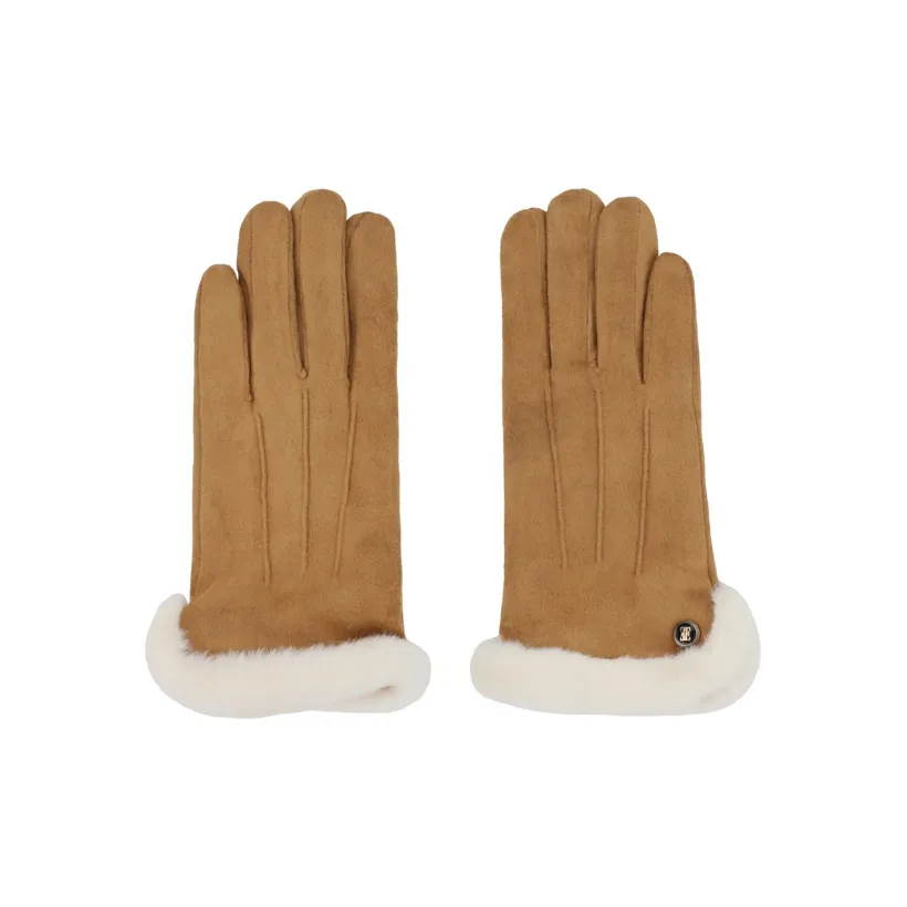 Elle Полиэфирный трикотаж Перчатки Женские