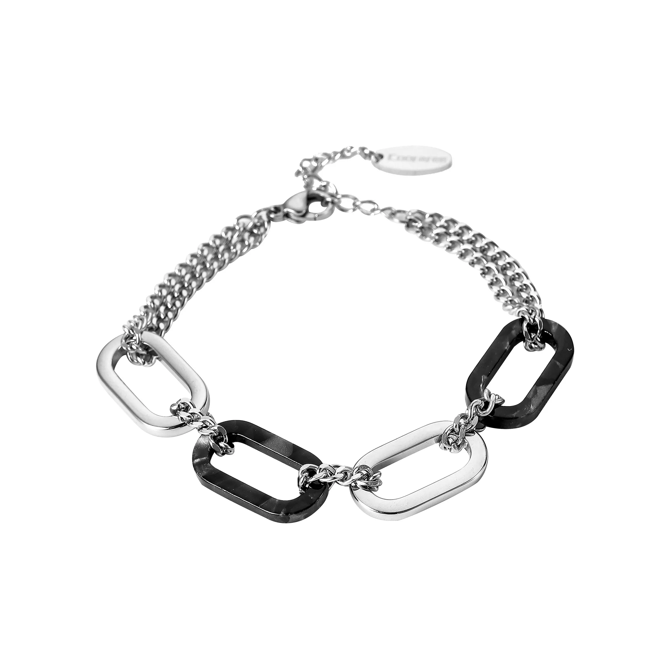 Cooraree Браслеты из титанового стального сплава Унисекс