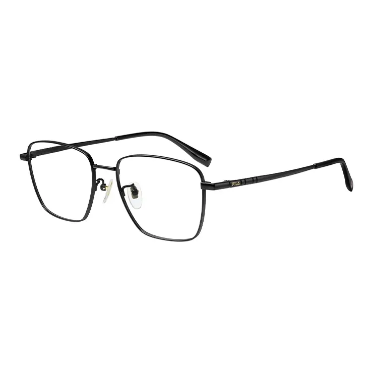 FILA Pure Titanium And Titanium Alloy Square Optical Lens Unisex