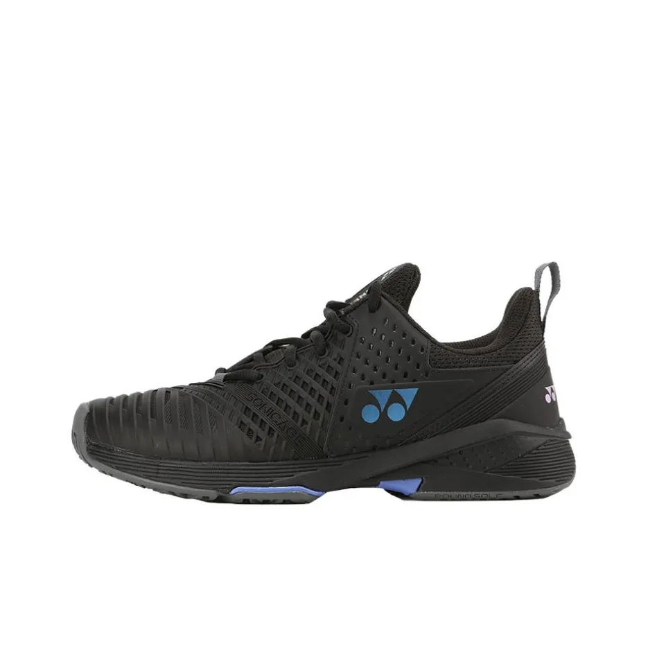 YONEX Breathable Low Top Tennis Shoes Unisex Black