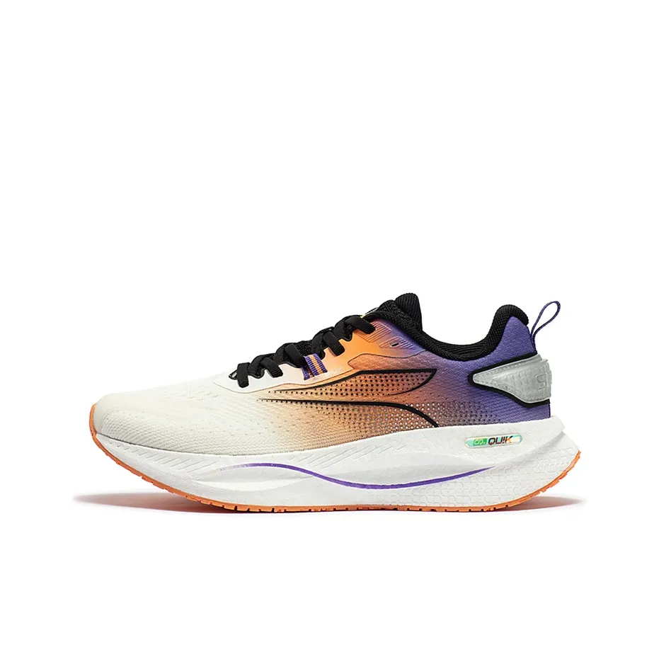 361° Амортизация Устойчивый к истиранию Дышащий Легкий Низкий Топ Спринт Беговые кроссовки Мужской Сладкий Апельсин Pie