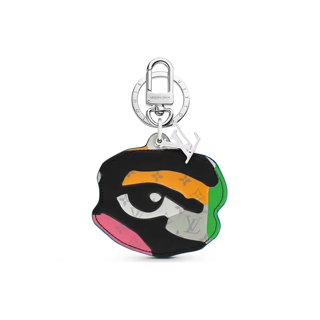 LOUIS VUITTON Lv Portrait Figurine Key Holder And Bag Charm