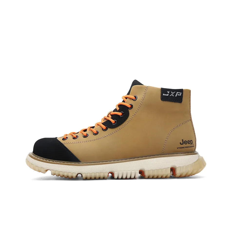 Jeep Ankle Длина (размер в длину) Аутдор Мужской Желтый