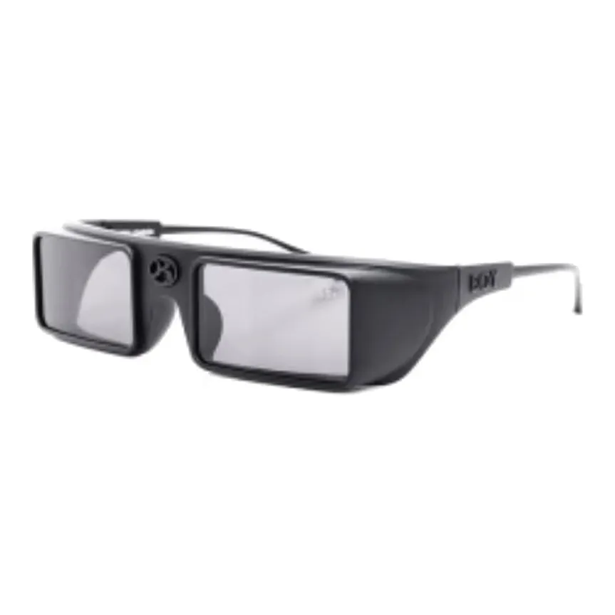 Boy London TR90 Rectangular Sunglasses Unisex Black