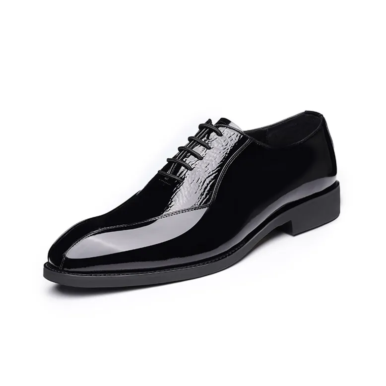LAORENTOU Dress Shoes Men's Low Top Black