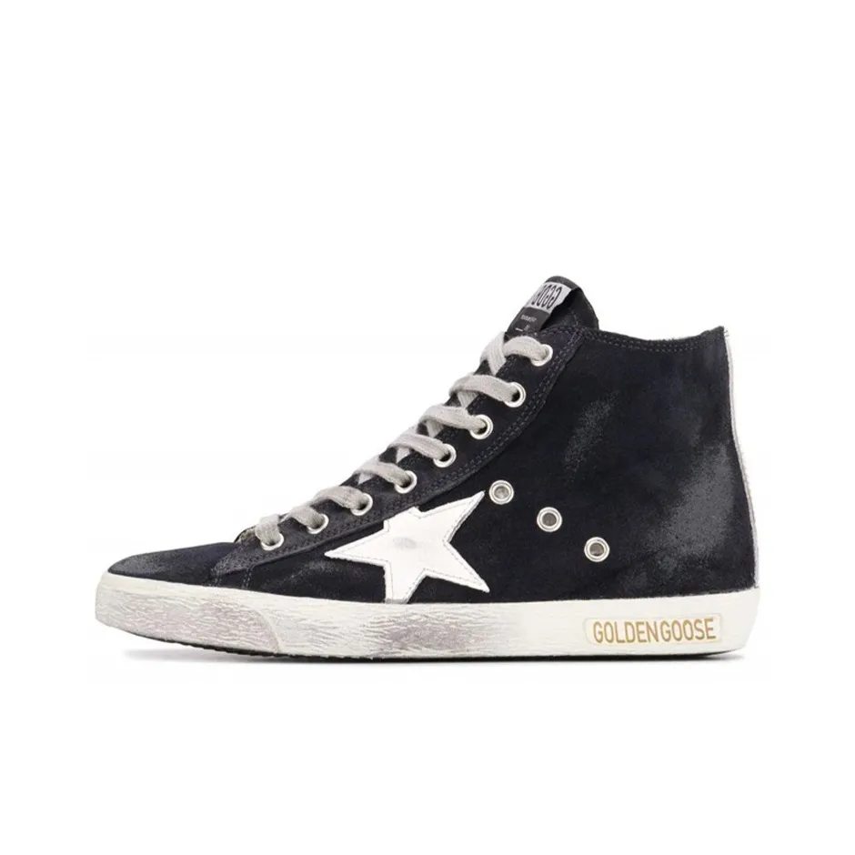 Golden Goose Francy Suede High-top Sneakers