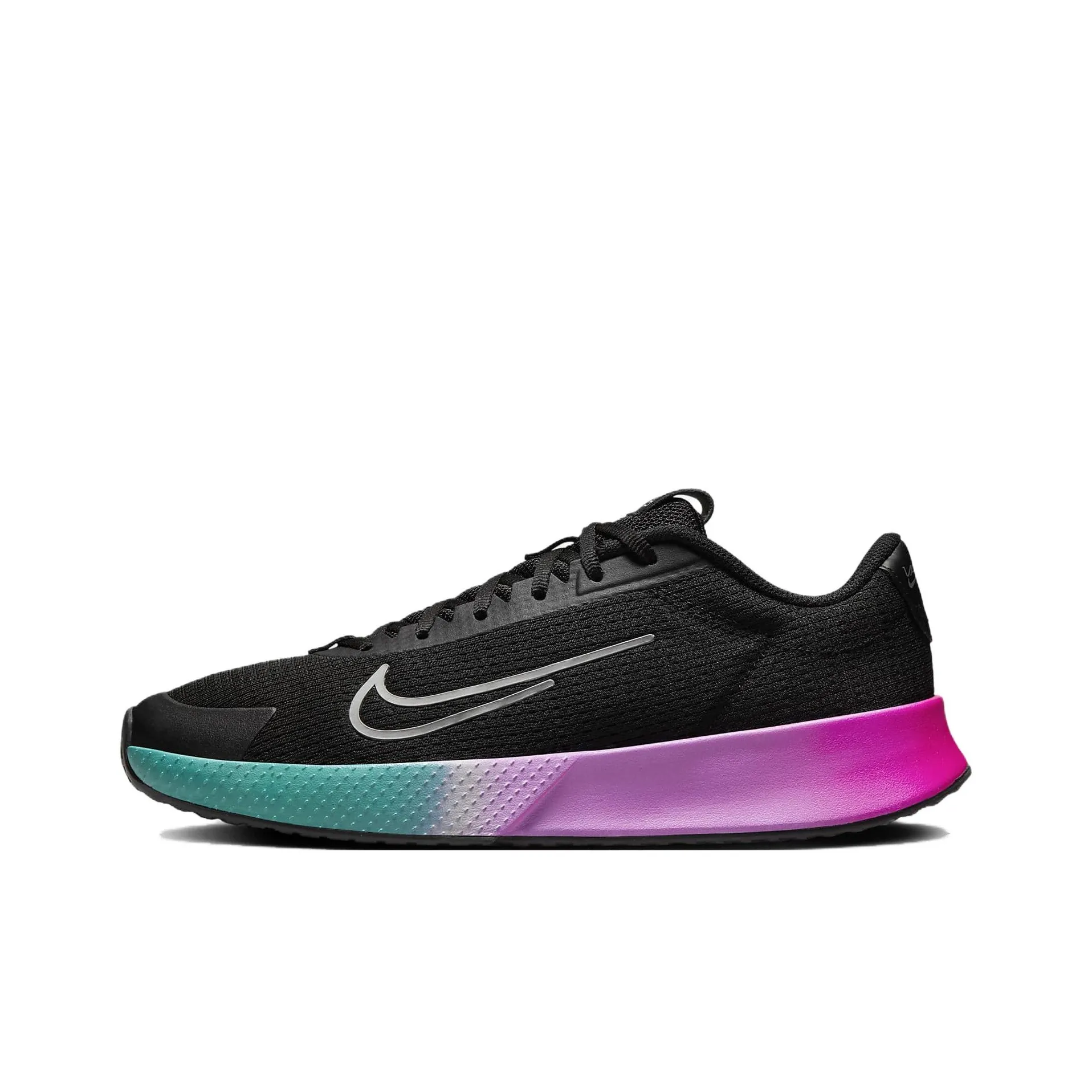 Nike Court Vapor Low Топ Кроссовки для тенниса Мужской Черный