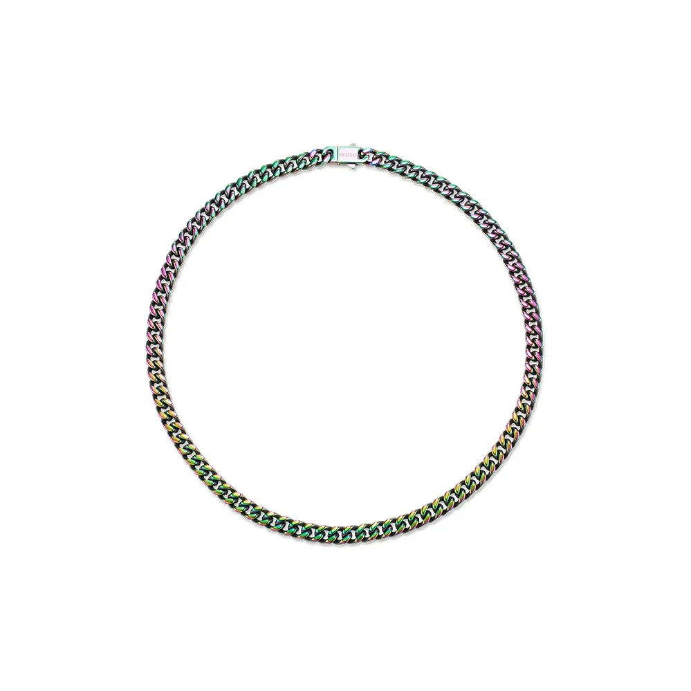 VEODO Титановые стальные ожерелья унисекс