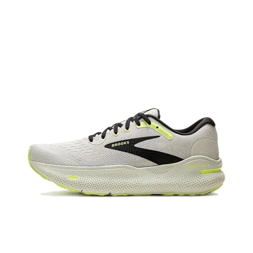 Brooks Ghost Max Беговые кроссовки Низкие Серо-желтые Мужские