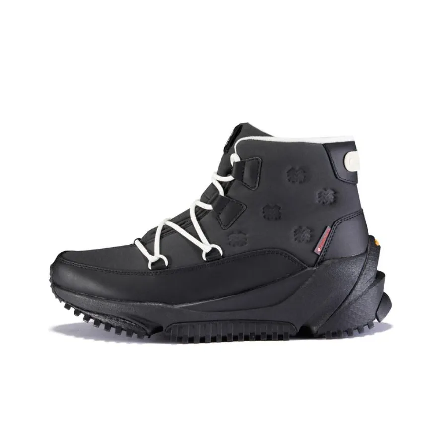 KOLON SPORT CAMPING Anti-Slip And Wear-Resistant Warm High-Top Casual Shoes Women's Black