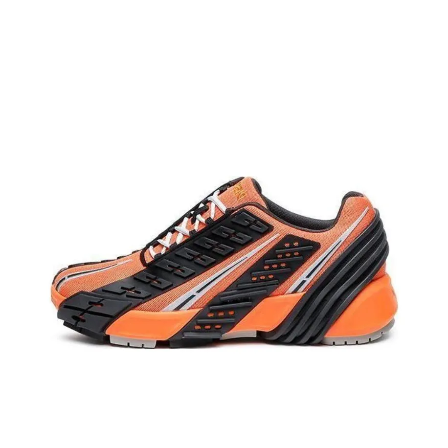 DIESEL Low Top Casual Shoes Men's Orange