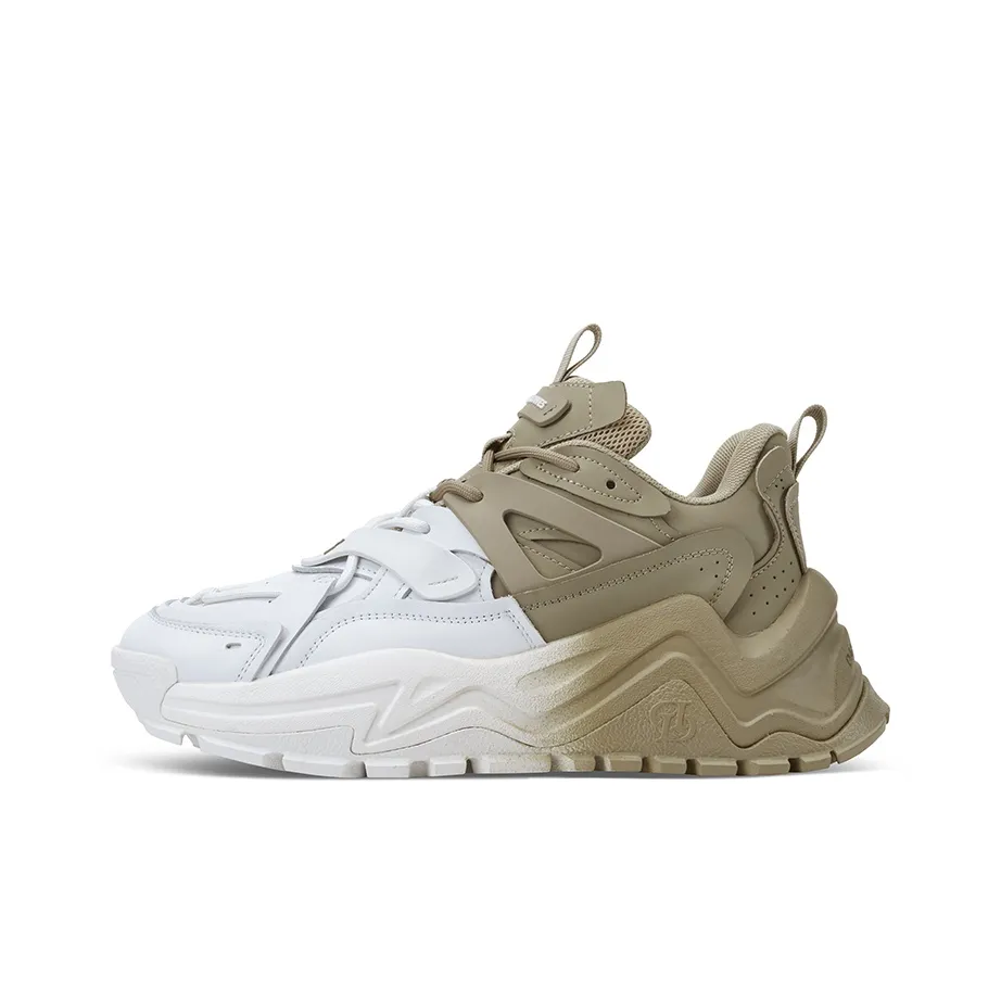 Daisy Fellowes Mango Shoes Low Top Chunky Sneakers Unisex Fresh Coconut Latte Color Scheme
