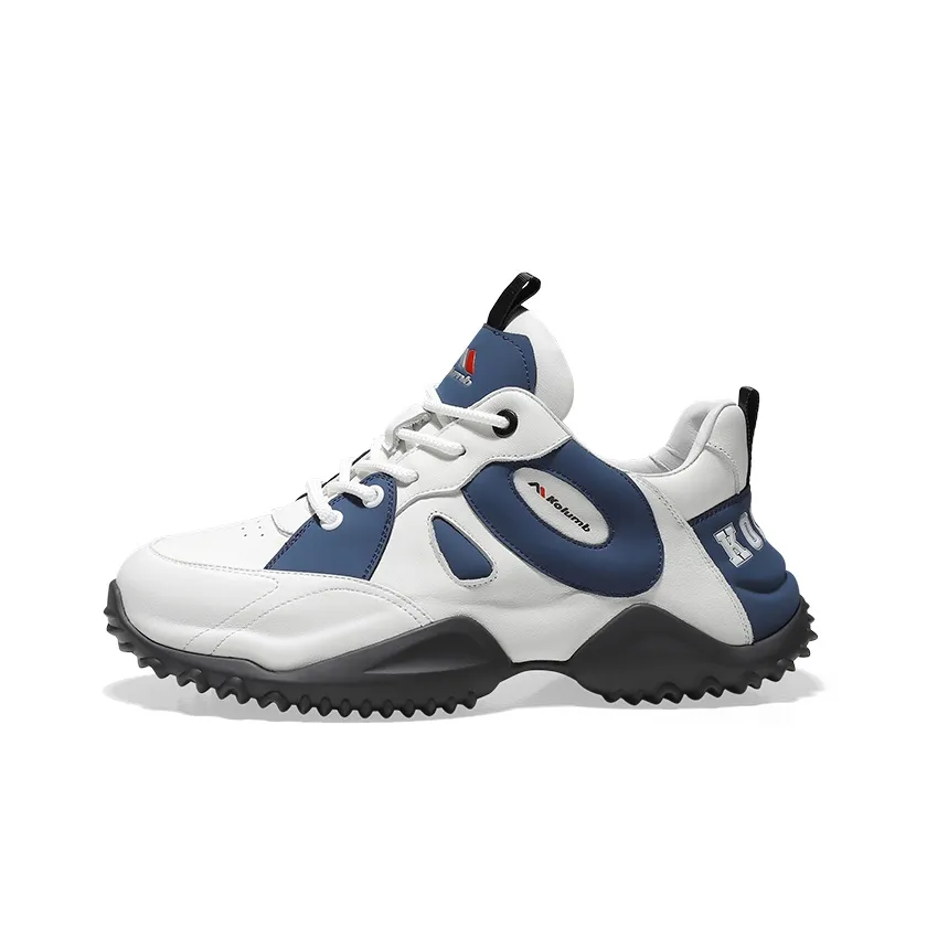 KOLUMB Амортизация Износостойкий Casual Мужской Белый Синий