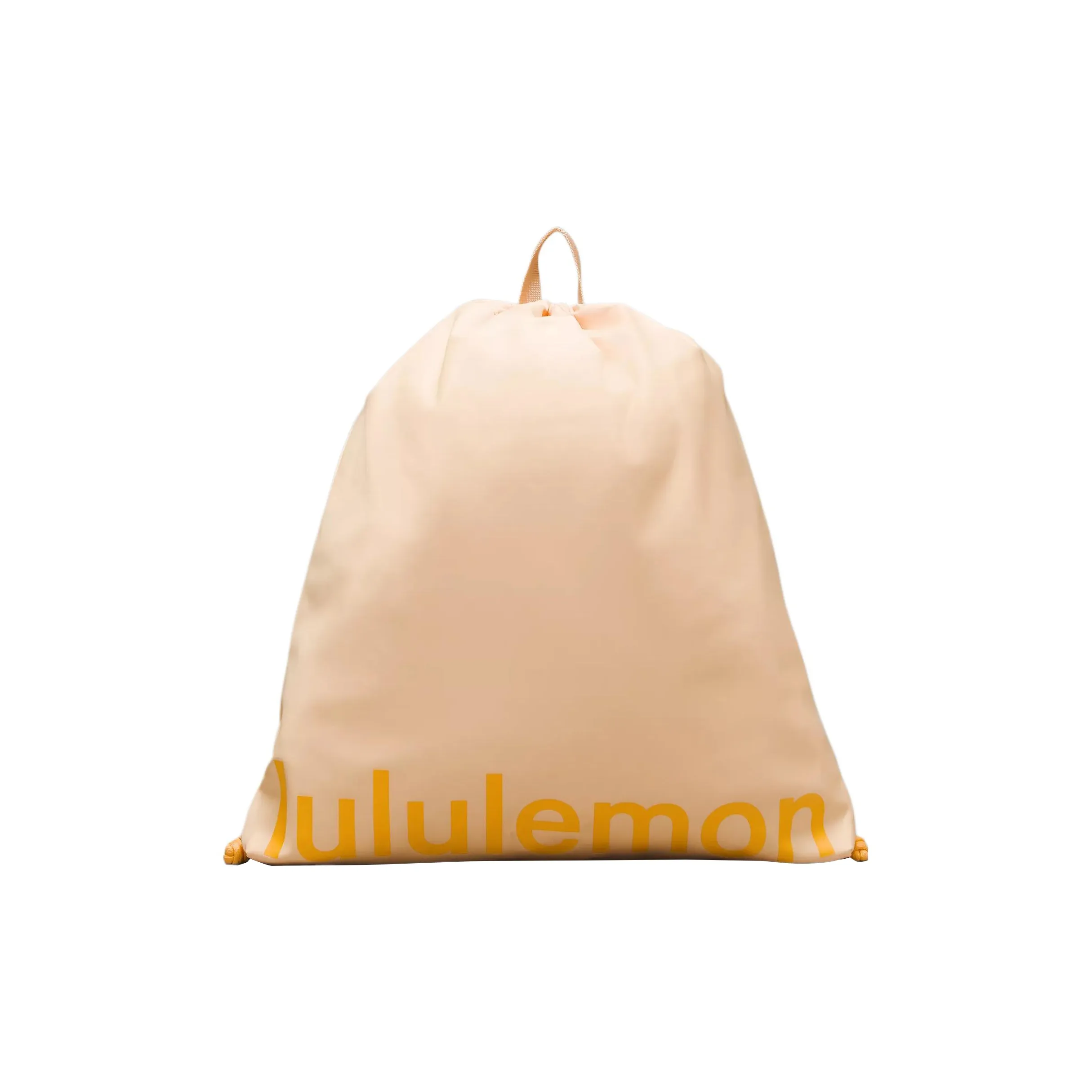 Lululemon Lightweight Series Recycled Polyester Gym Bag Small Size Unisex Summer Light With Mango Dream