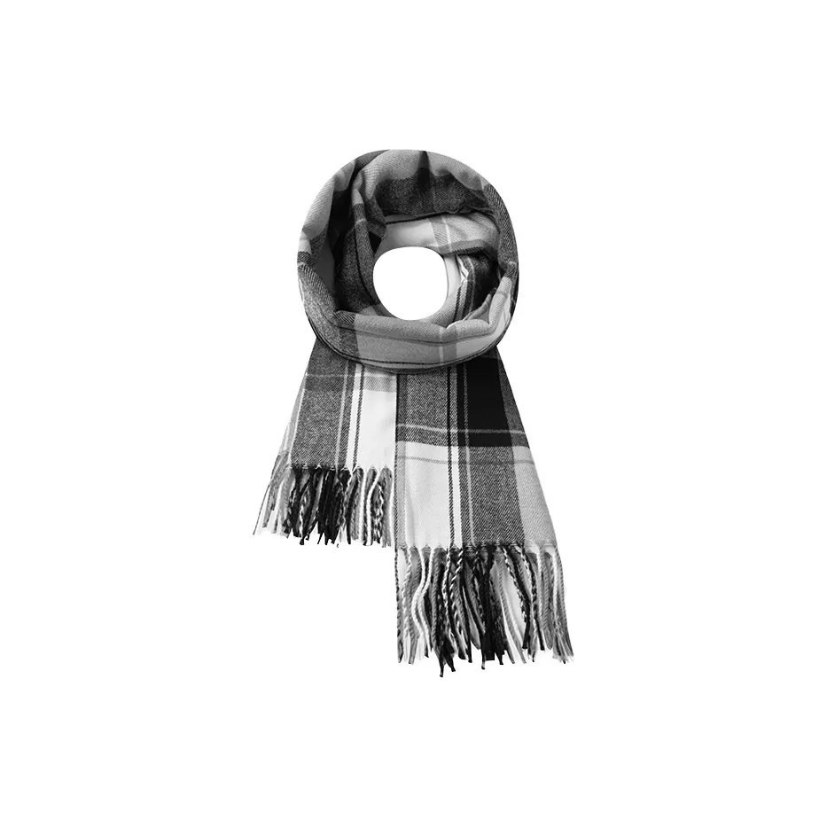 Xuantang Faux Cashmere Knit Scarves Unisex