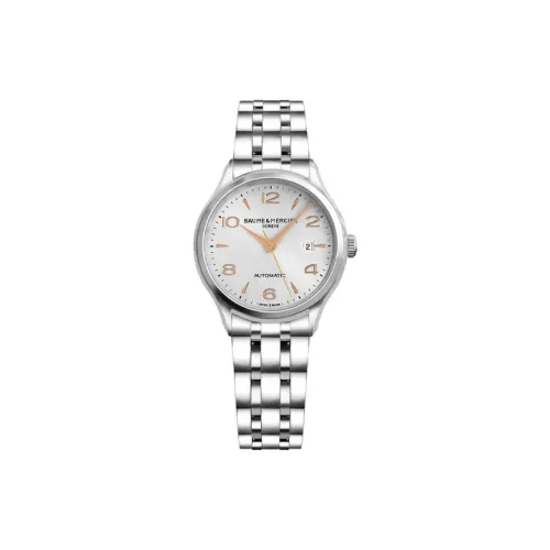Baume & Mercier Автоматический Механический Movement Женские Часы Creighton Collection 30MM*9,94mm Белые