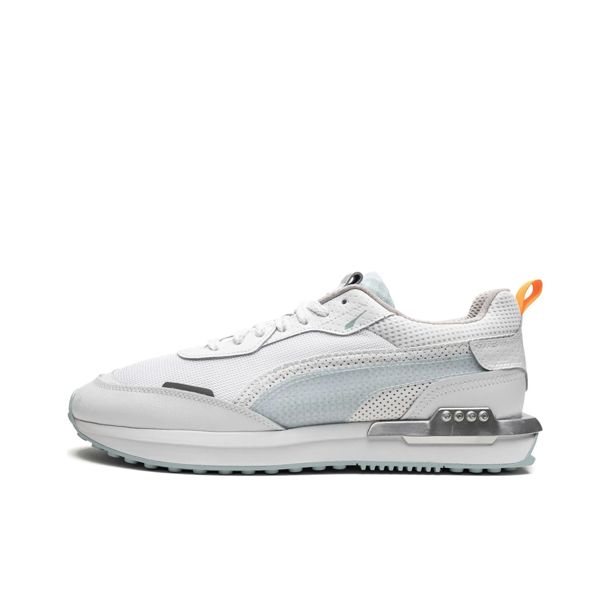 PUMA City Rider PPE Abrasion Resistant Breathable Low Top Running Shoes Men's White