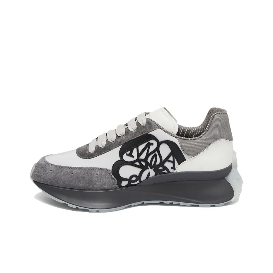 Alexander McQueen Sprint Runner Grey White