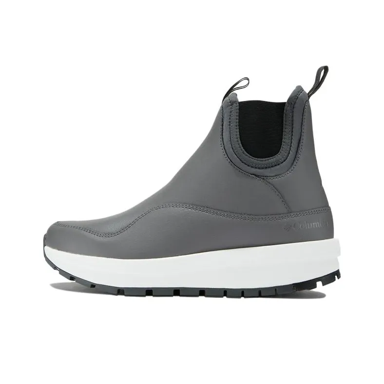 Columbia Износостойкий Термостойкий Высокий Топ Повседневная Обувь Женская Серый