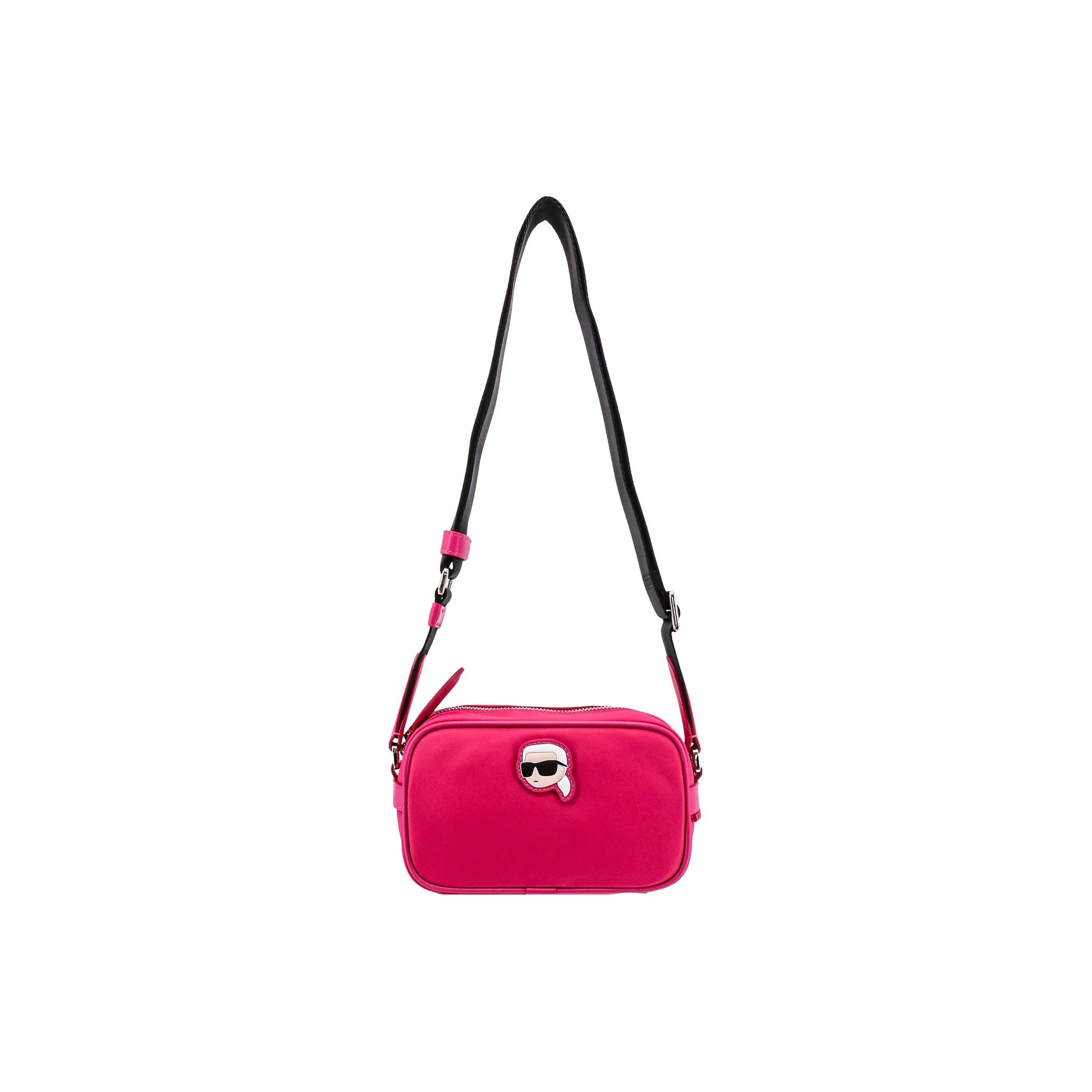 KARL LAGERFELD Recycled Polyamide Crossbody Bag, Shoulder Bag Women's Pink