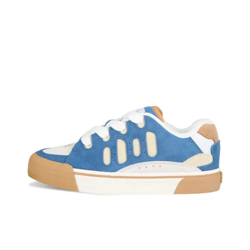 Ollieskate Кроссовки для скейтбординга Low Top Сине-белый Унисекс