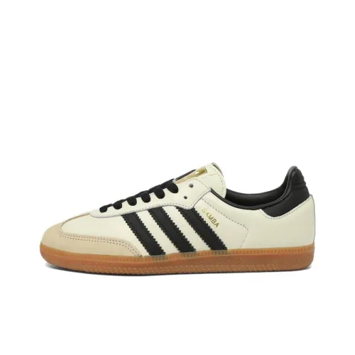 Adidas Originals SAMBA OG Немецкие армейские кроссовки Низкие Бежевые Женские