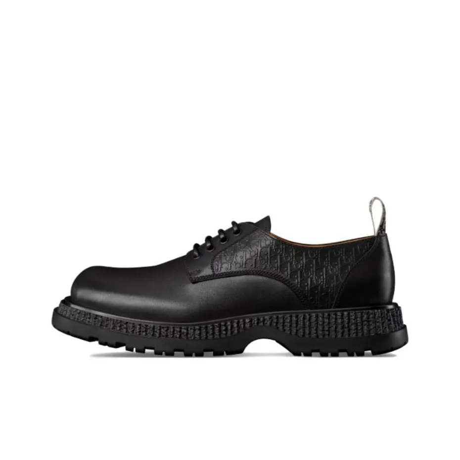 DIOR Buffalo Derby 'DIOR Oblique Debossed - Black'