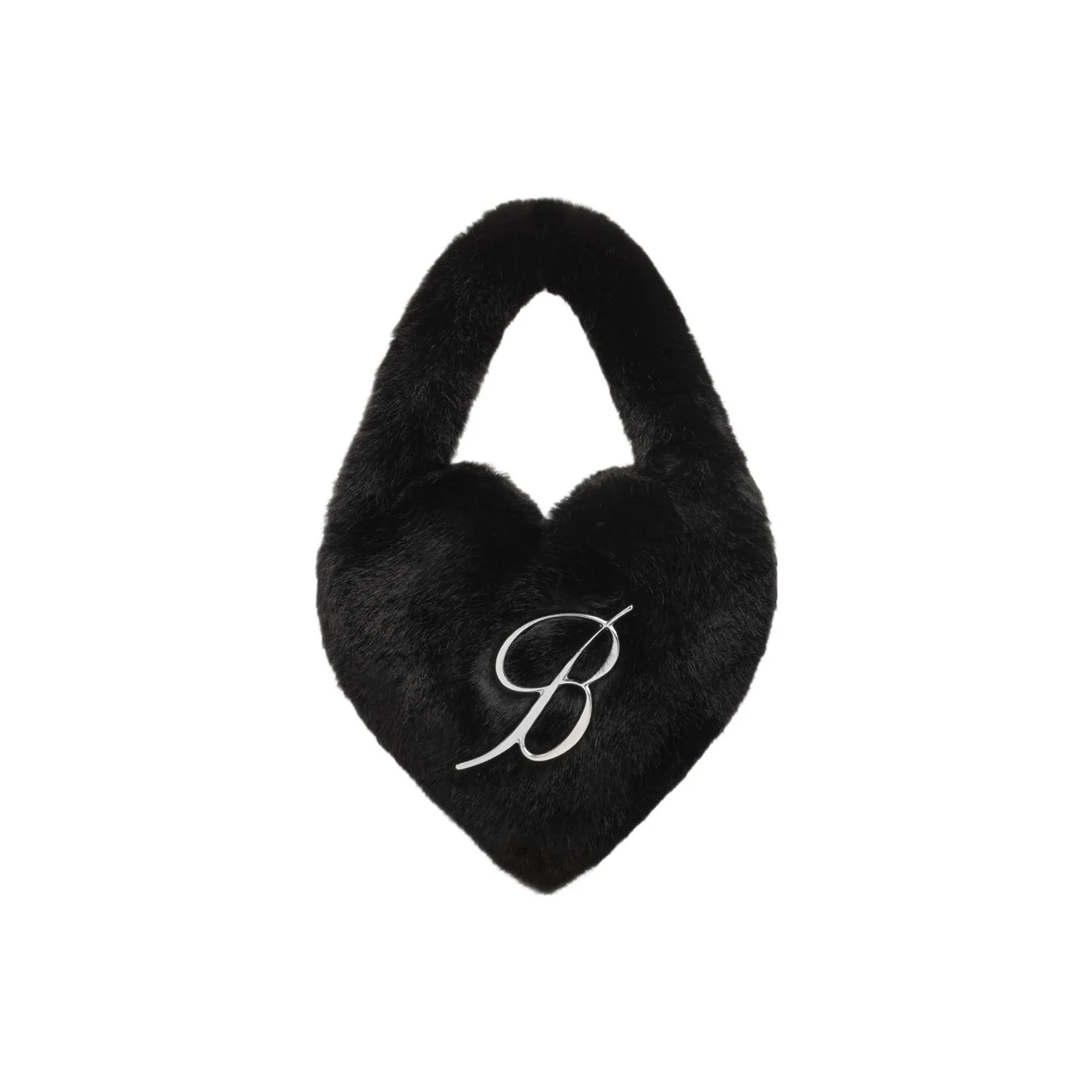 Blumarine Logo Plaque Heart Shape Shoulder Bag