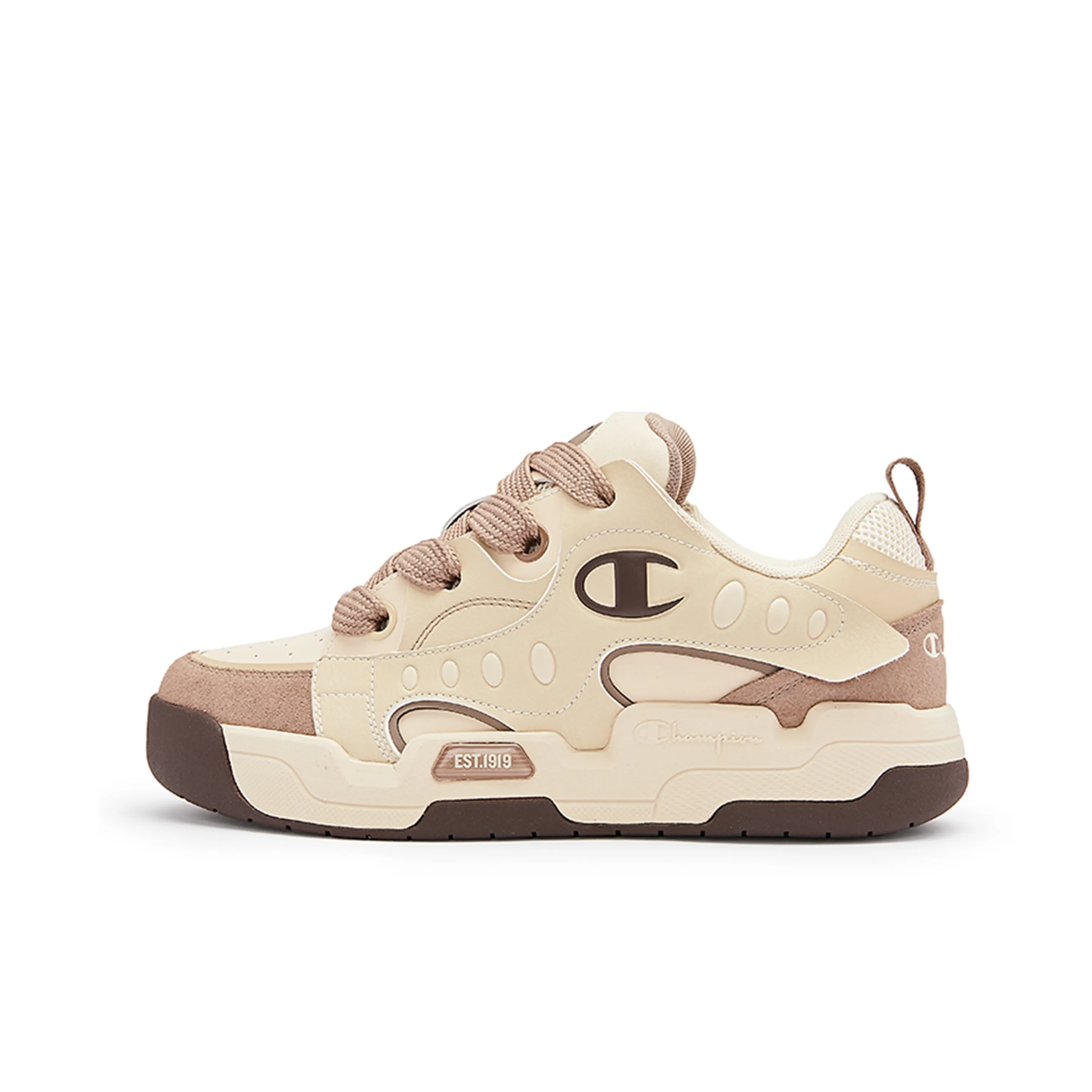 Champion Playful Пухлые туфли Низкий топ Скейтборд Кроссовки Мужские Светлый хаки