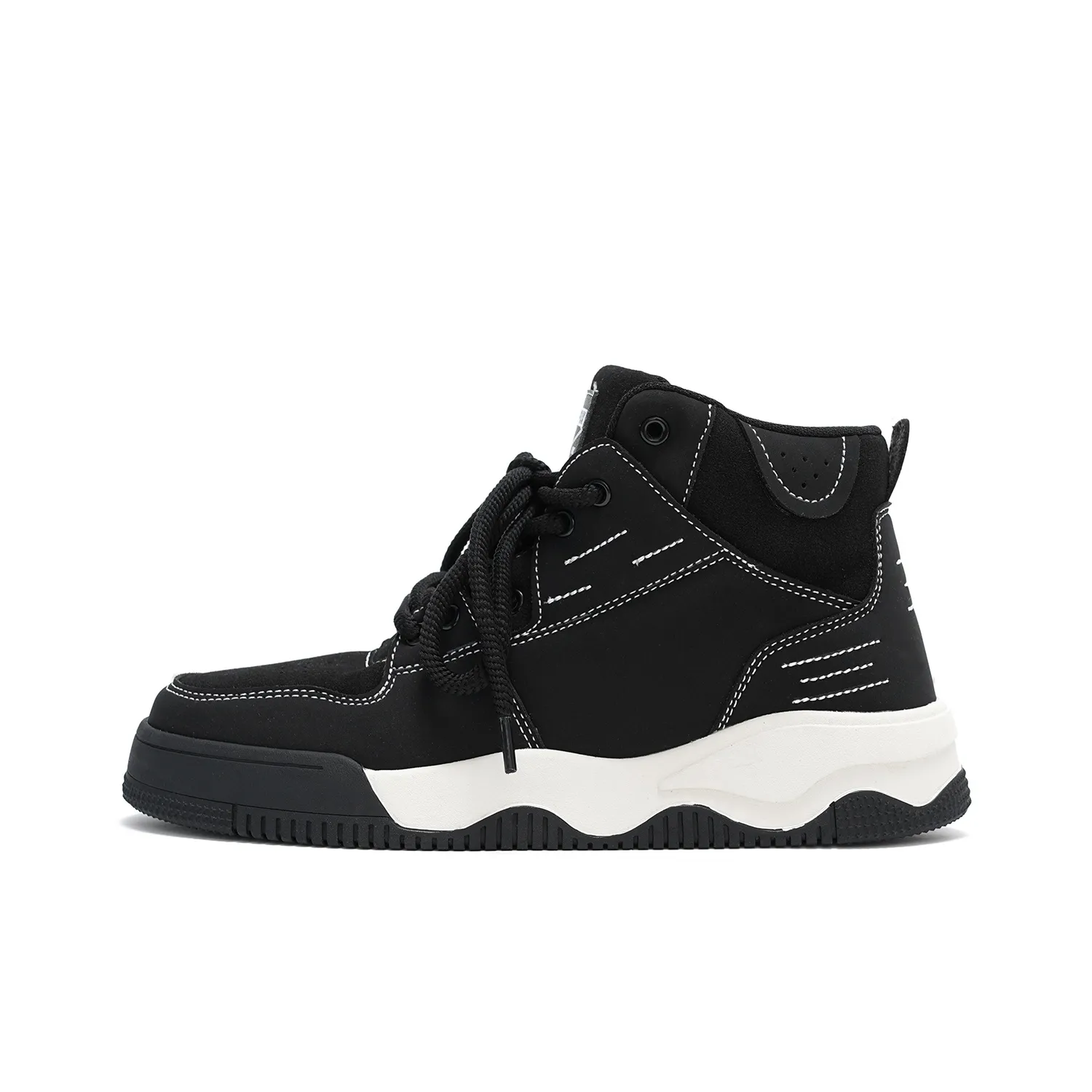 MPUX Slip-resistant Abrasion-resistant Breathable High-Top Skateboarding Shoes Unisex MPUX Противоскользящие Износостойкие Дышащие Высокие Кроссовки для Скейтбординга Унисекс