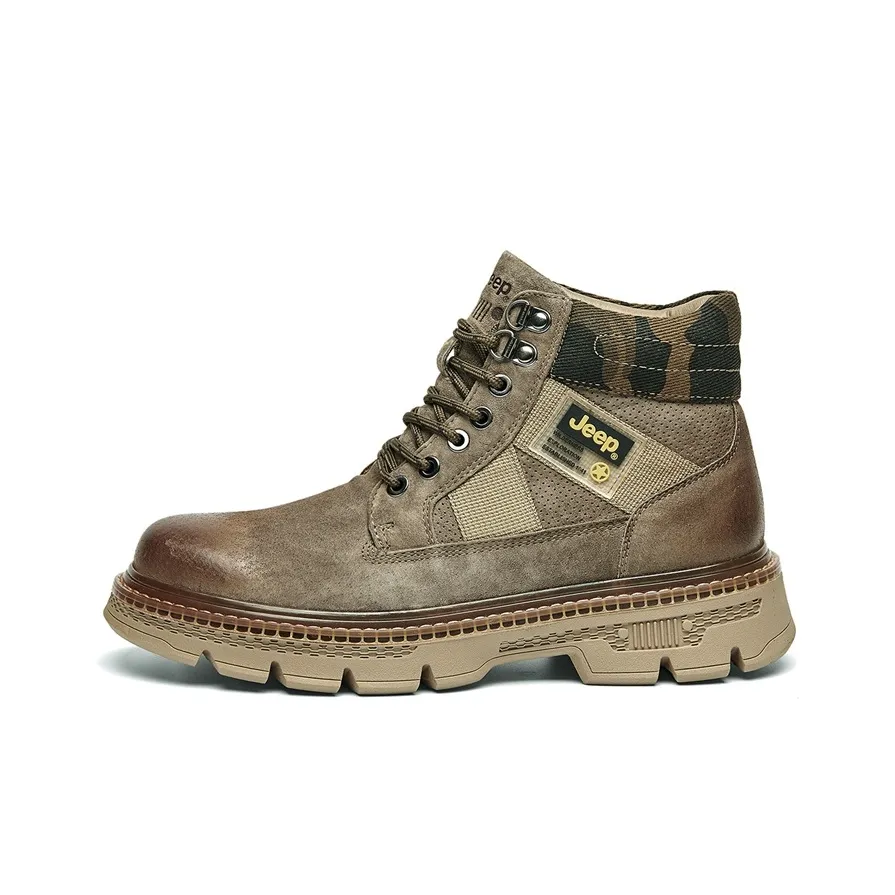 JEEP Короткий Мартин Boot Мужской Хаки
