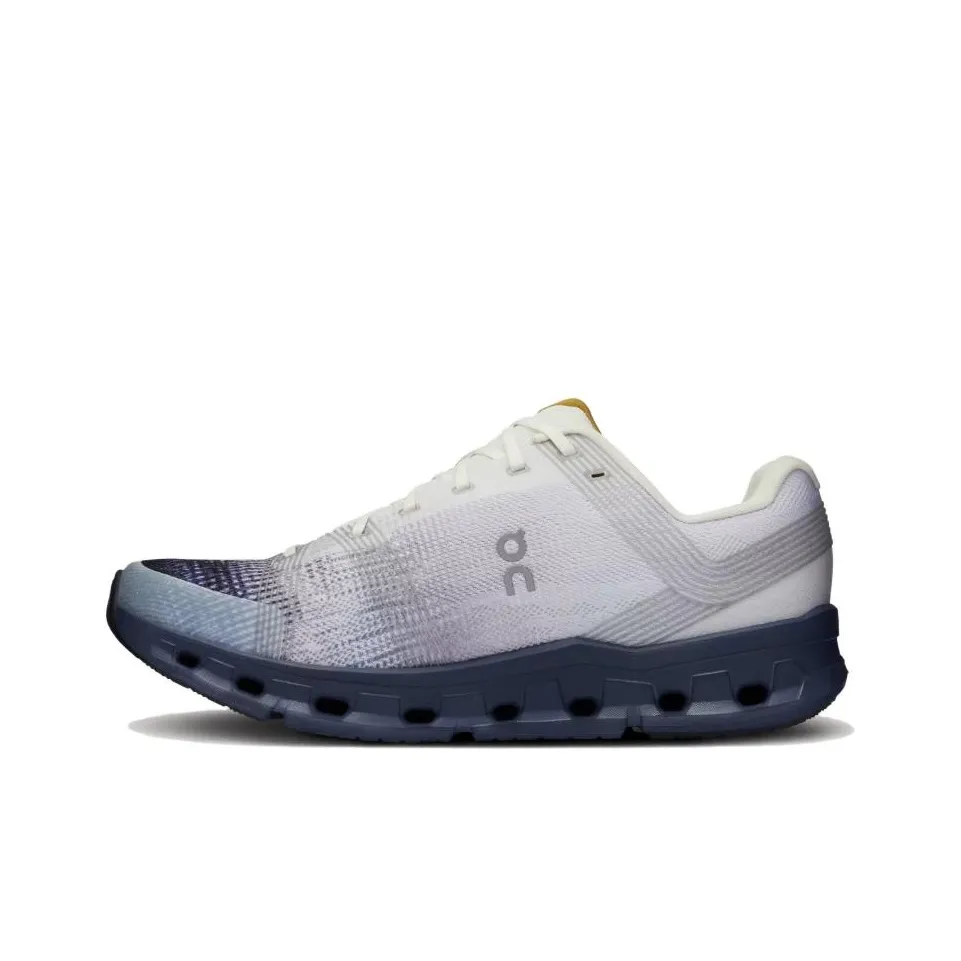 On Cloudgo Амортизация Износостойкие Низкие Кроссовки для Бега Мужские Серый Фиолетовый