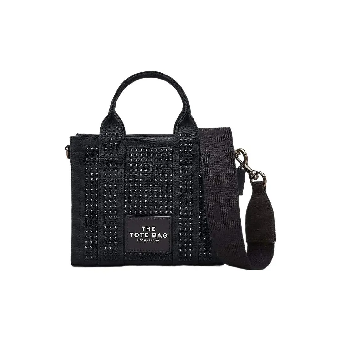MARC JACOBS The Crystal Canvas Crossbody Tote Bag 