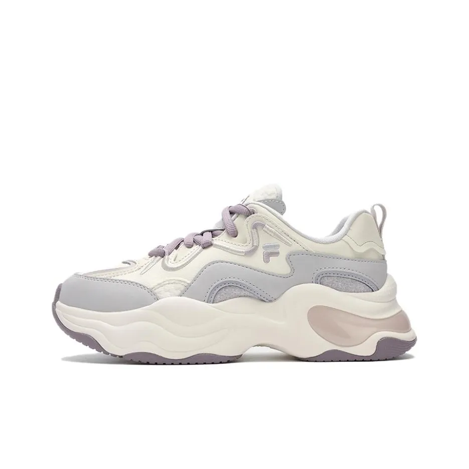 FILA FUSION BUBBLE Low Top Chunky Sneakers Women's Light Gray