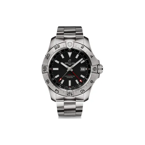 Breitling Автоматический Механический Movement Мужские Часы 44mm*12,05mm Черные