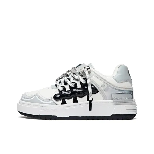SHOOT BRAND Кроссовки для скейтбординга Low Top Серебристые Унисекс