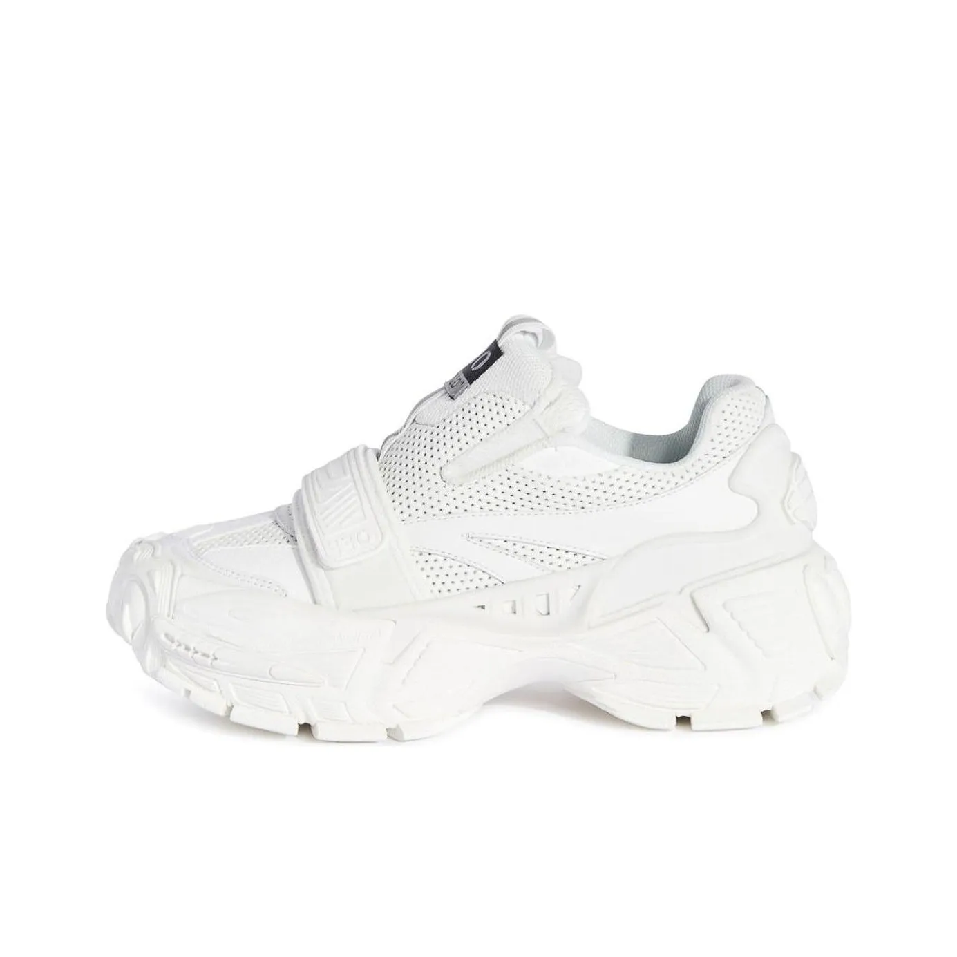 OFF WHITE Glove Round Toe Slip On Sneakers Women's