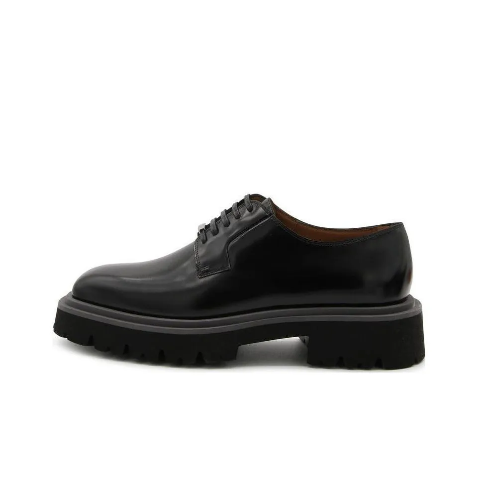 FERRAGAMO Lace-up Leather Derby Shoes