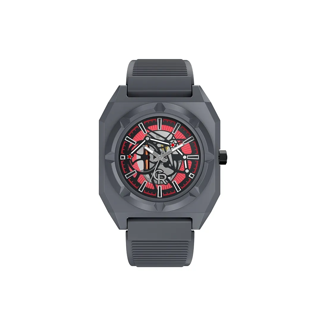 CHARLOTTE RAFFAELLI· Созвездие Octagonal Кварцевый механизм Черепный циферблат Унисекс