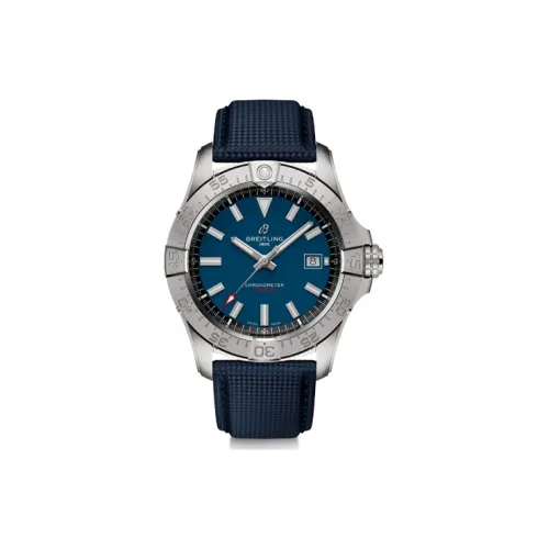 Breitling Автоматический Механический Movement Мужские Часы 42 мм Синие