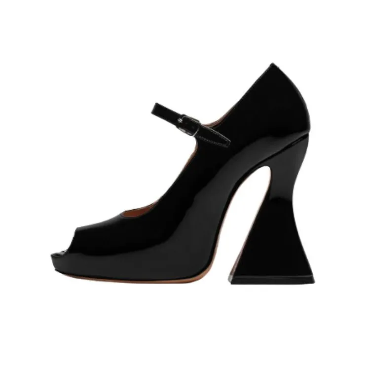Maison Margiela Glossy Mary Jane Pumps